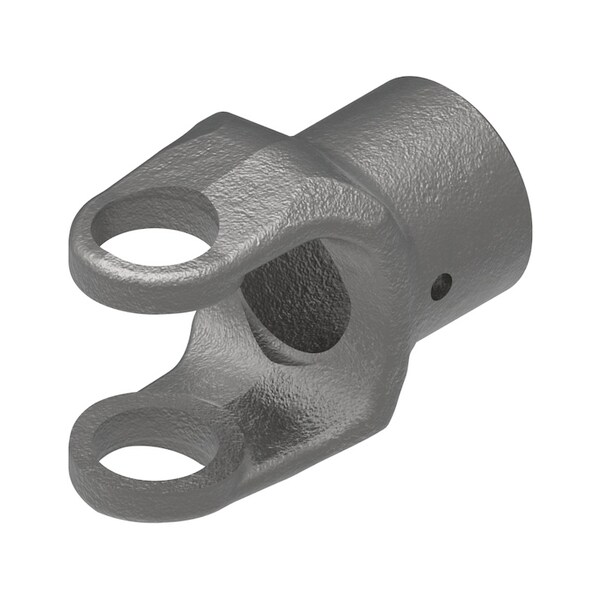 Shear Pin Implement Yoke (w/ 1/4" Pin Hole) 3" x3" x4"